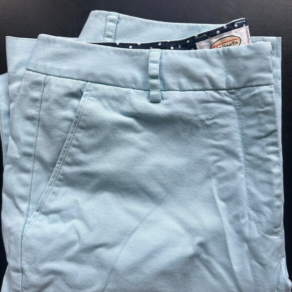 Talbots pool-blue chinos sz 8 - Picture 7 of 7